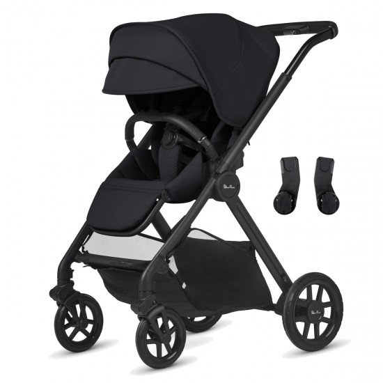 Silver pushchair on sale